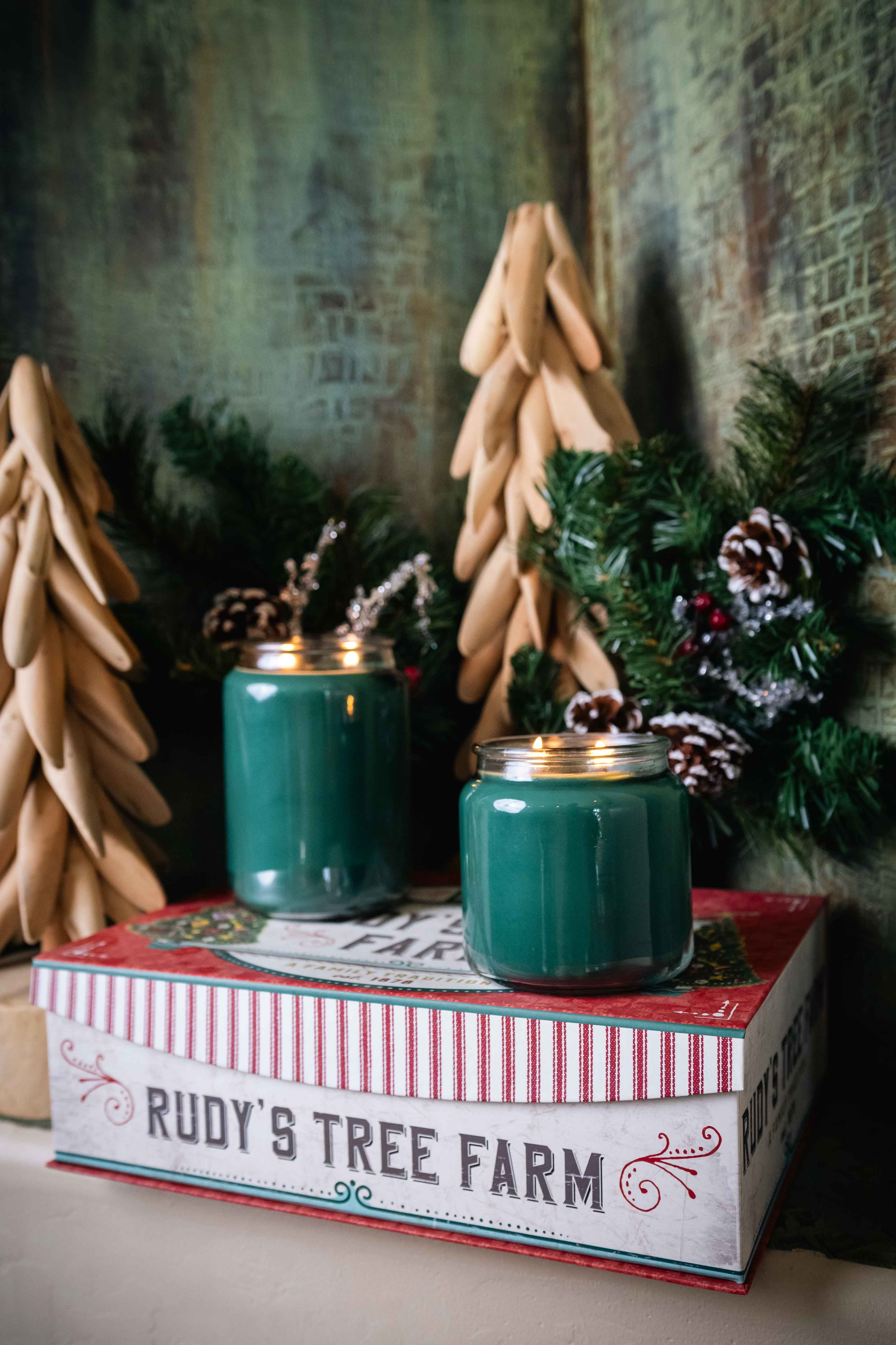 Christmas Wreath Scented Candle