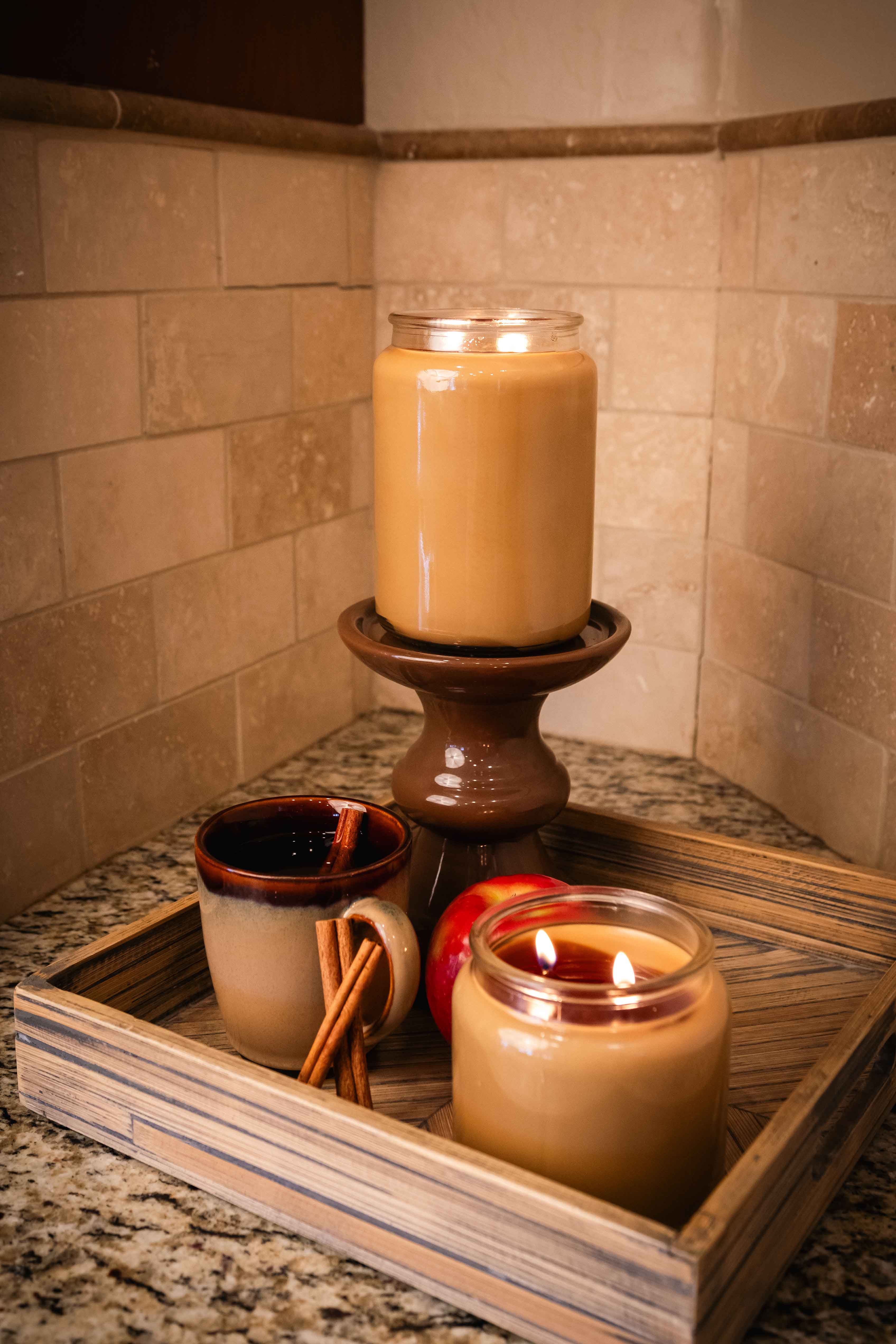 Hot Apple Cider Scented Candle